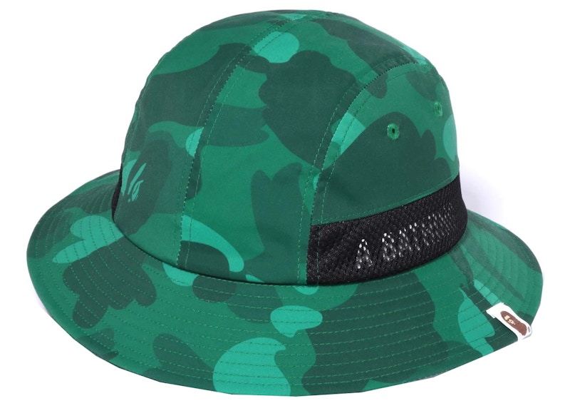 BAPE Color Camo Panel Hat Groen