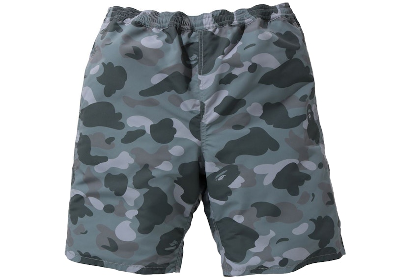 BAPE Color Camo Reversible Shorts Grijs