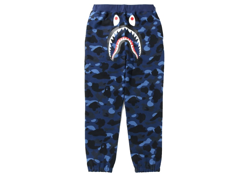 BAPE Color Camo Shark Sweatpants Blauw