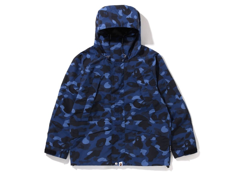 BAPE Color Camo Snowboard Jacket Jacket Blauw