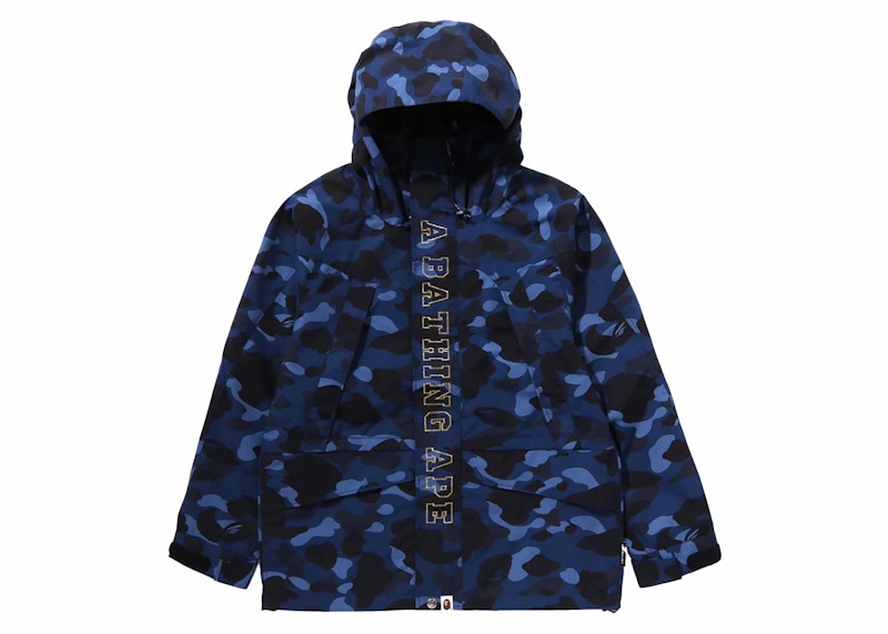 BAPE Color Camo Snowboard Jacket Blauw