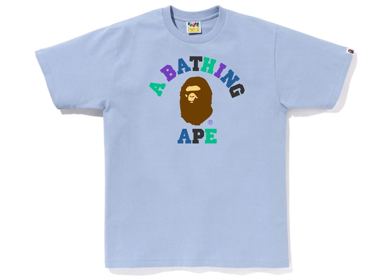 BAPE Colors College Tee Sax