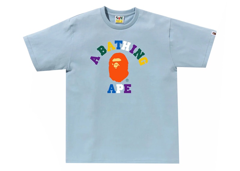 BAPE Colors College Tee Sax