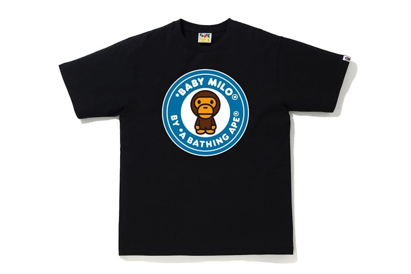 BAPE Colors Milo Busy Work Tee Zwart