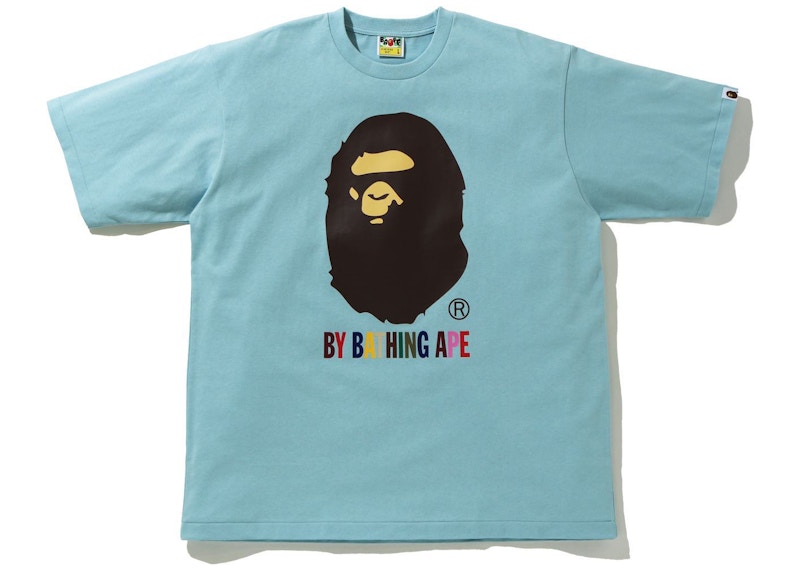 BAPE Colors Relaxed Fit Tee Blauw