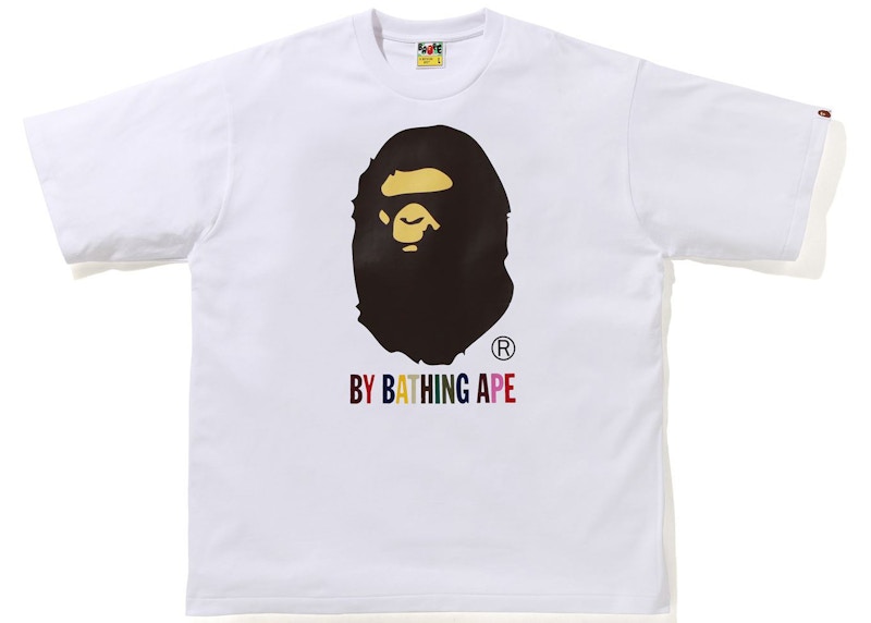 BAPE Colors Relaxed Fit Tee Wit