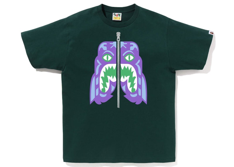 BAPE Colors Tiger Tee Groen