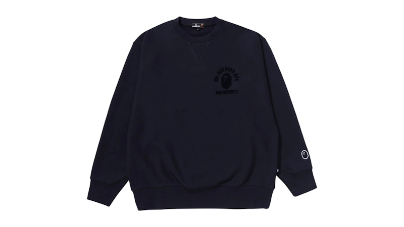 BAPE Crew Neck 1 Sweatshirt Blauw