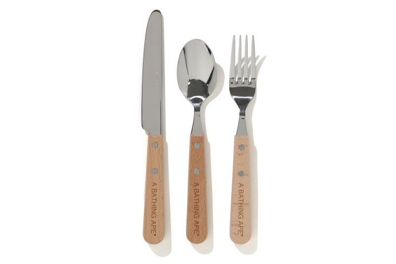 BAPE Cutlery Set Beige