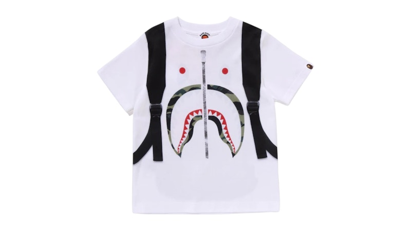 BAPE Daypack Print Tee Wit