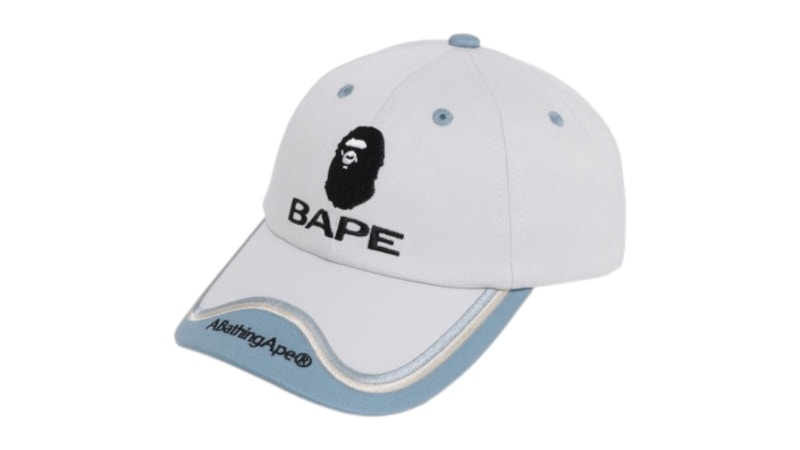 BAPE Football Team Cap Light Grijs