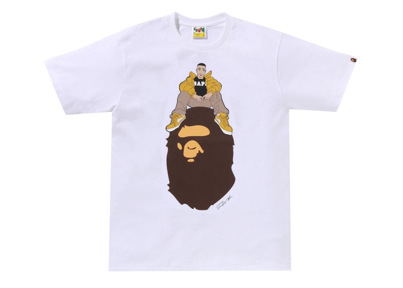 BAPE Gallery x Santa Inoue Tee Wit