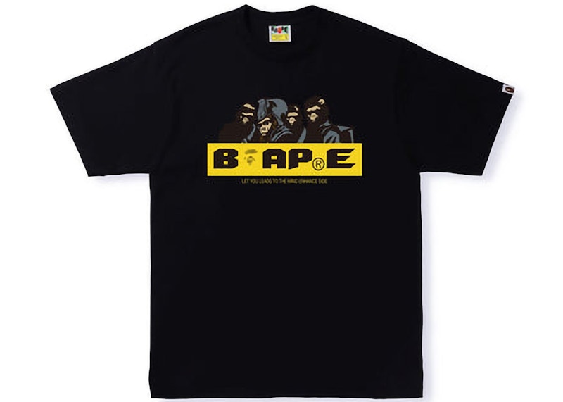 BAPE General #2 Tee Zwart