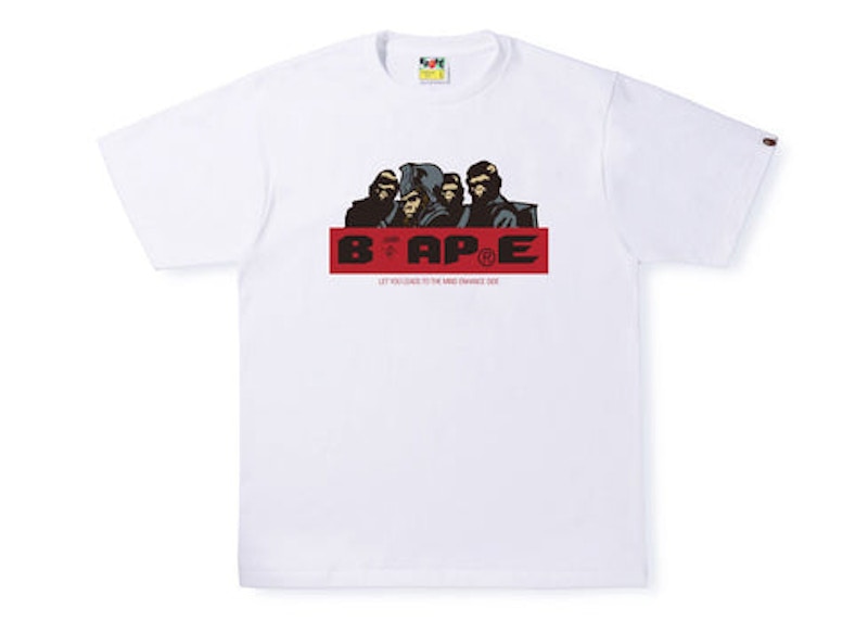 BAPE General #2 Tee Wit