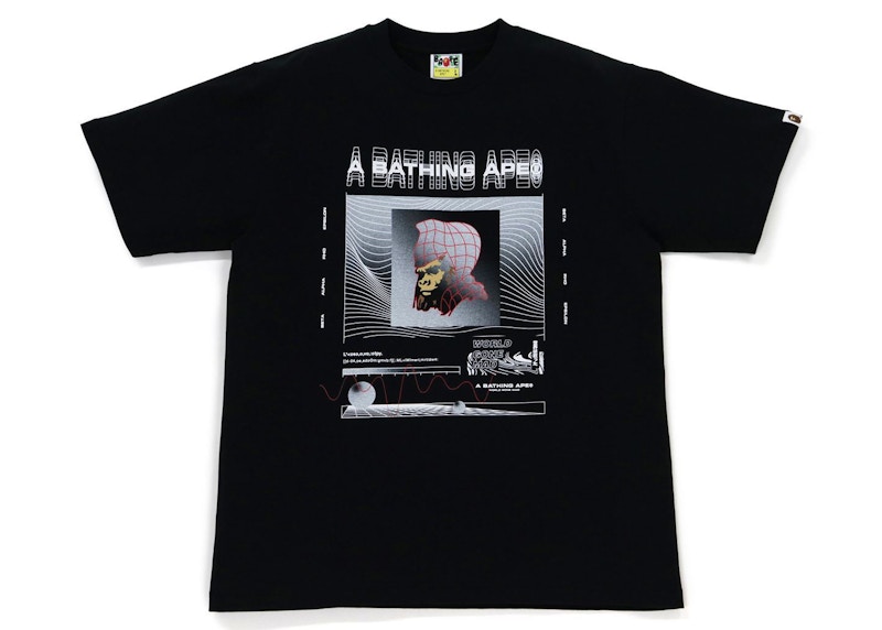 BAPE General Tee Zwart