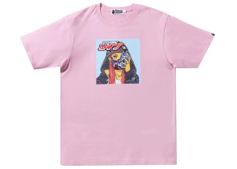 BAPE Girl Tee Roze