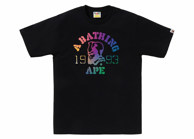 BAPE Gradation General Tee Zwart