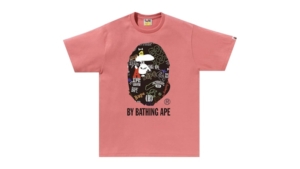 BAPE Hand Draw Pattern By Bathing Ape Tee Roze