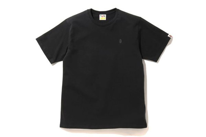 BAPE Head One Point Tee Zwart