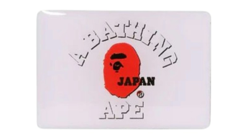 BAPE Japan College Pin Multicolor