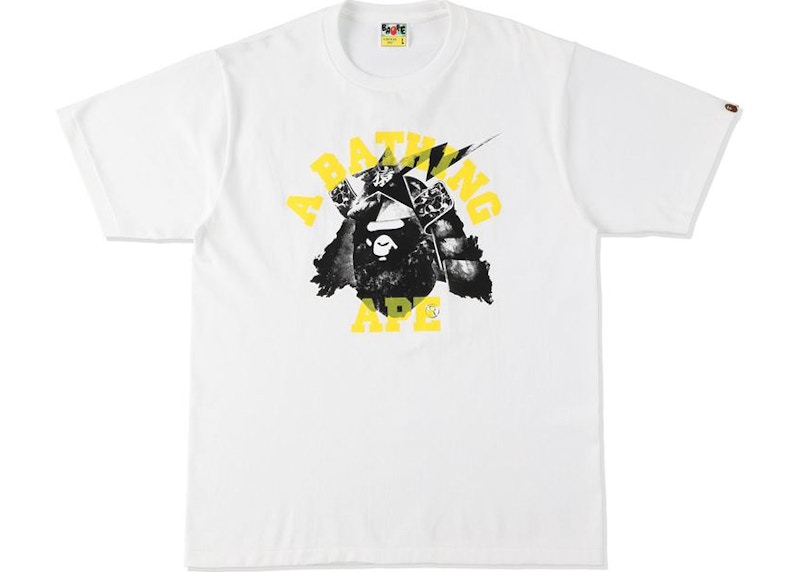 BAPE Kabuto Tee Wit