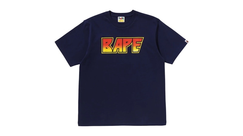 BAPE Kiss Logo Tee Blauw