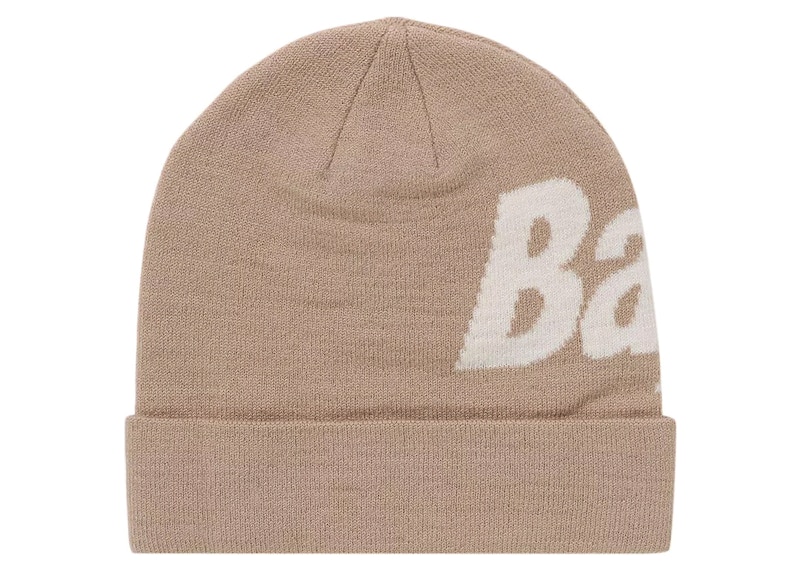 BAPE Knit Cap Ivory Wit