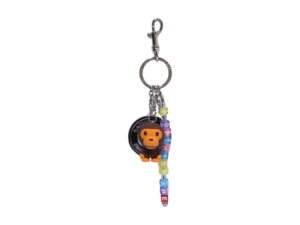 BAPE Logo II Keychain Multicolor
