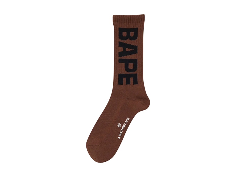 BAPE Logo Socks Bruin