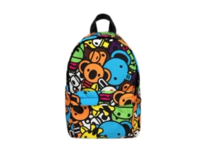 BAPE Milo All Safari Mini Bagpack Multicolor