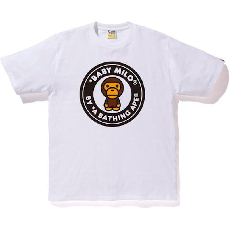 BAPE Milo Busy Works Tee Wit