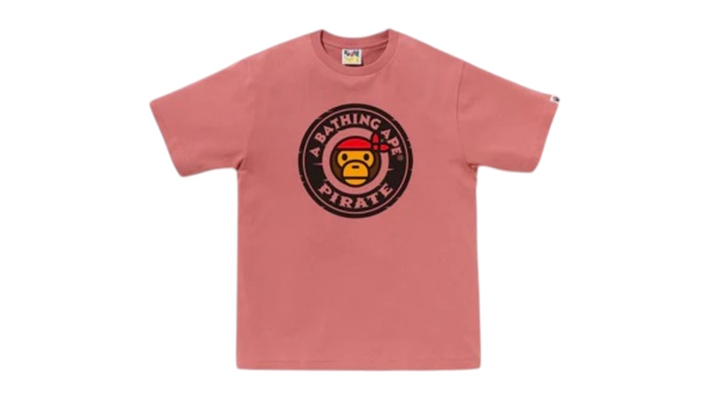 BAPE Milo Pirate Tee Roze