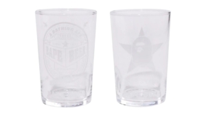 BAPE Mini Glass Set Clear