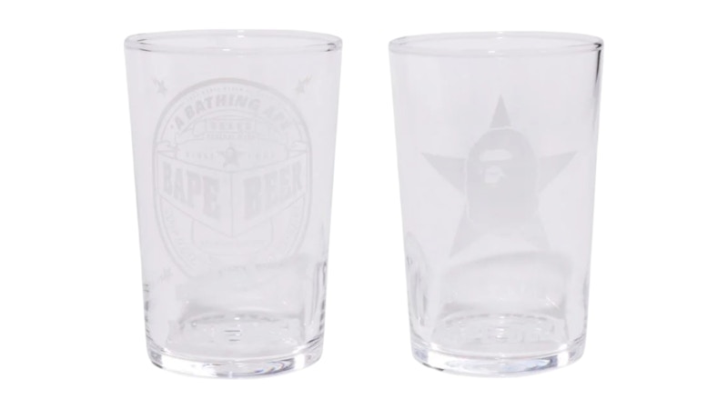 BAPE Mini Glass Set Clear