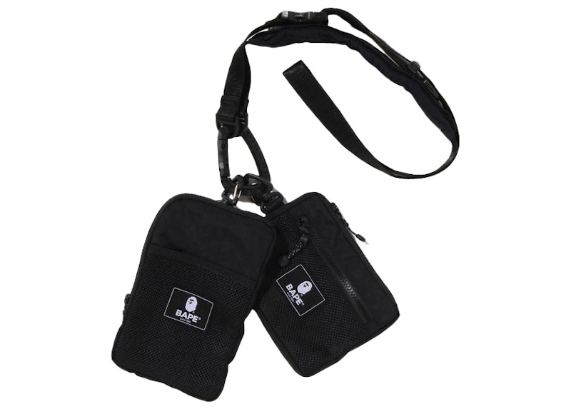 BAPE Multi Body Bag Zwart
