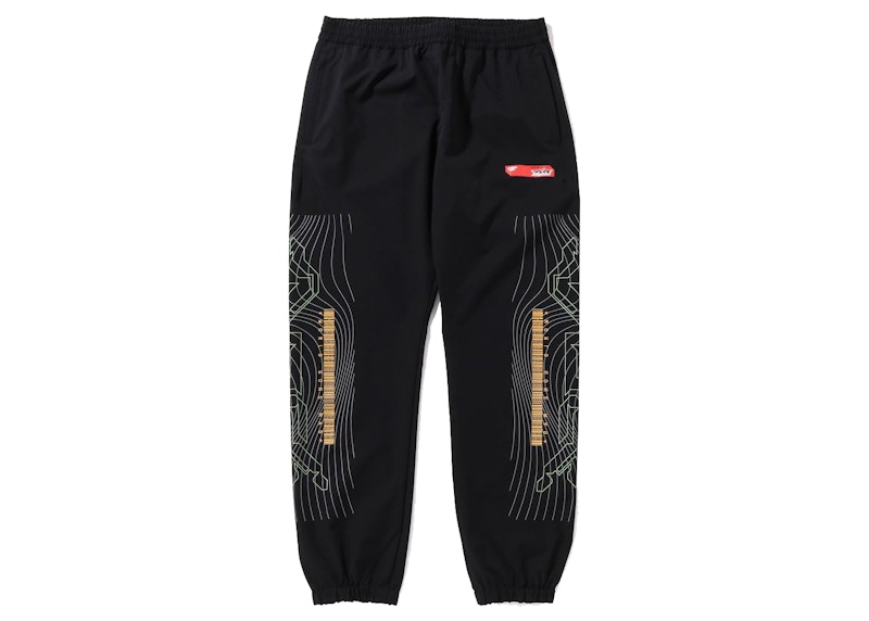 BAPE Multi Graphic Track Pants Zwart