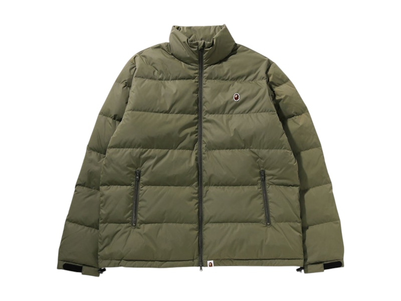 BAPE One Point Down Jacket Olivedrab