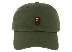 BAPE One Point Panel Cap Olivedrab
