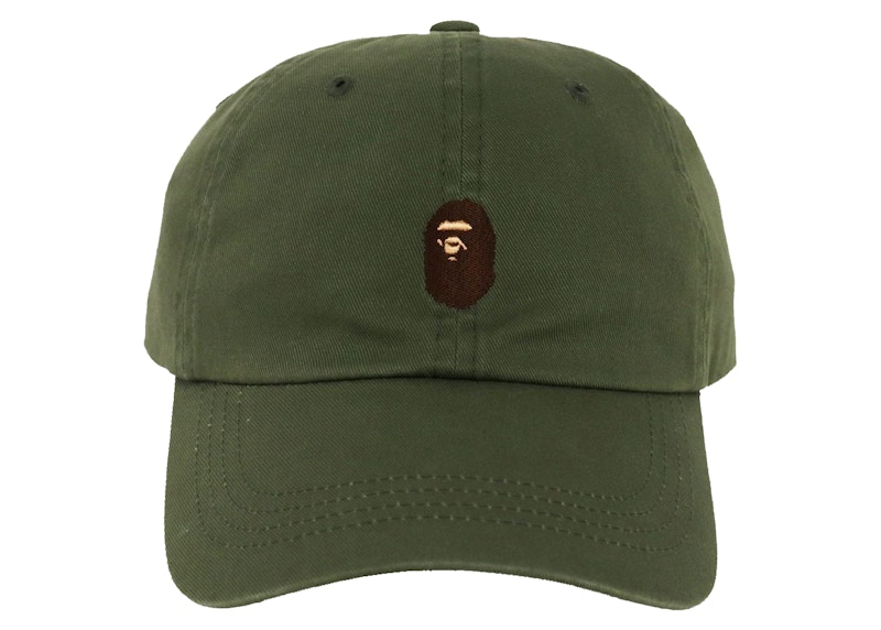 BAPE One Point Panel Cap Olivedrab