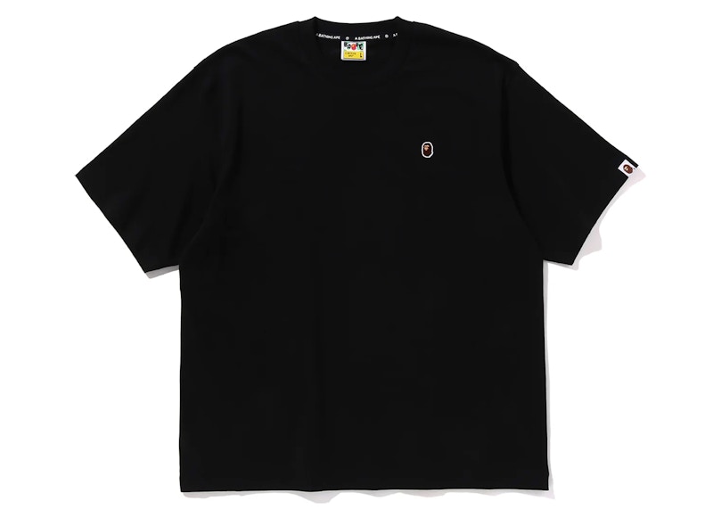 BAPE One Point Relaxed Fit Tee Zwart