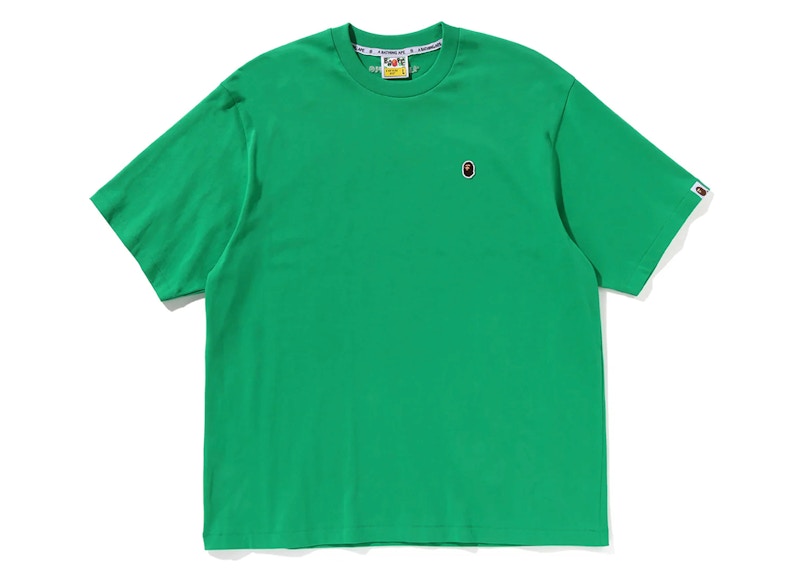BAPE One Point Relaxed Fit Tee Groen