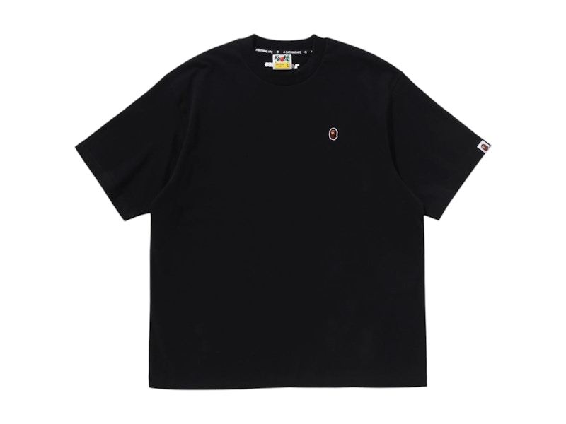 BAPE One Point Relaxed Fit Tee Zwart