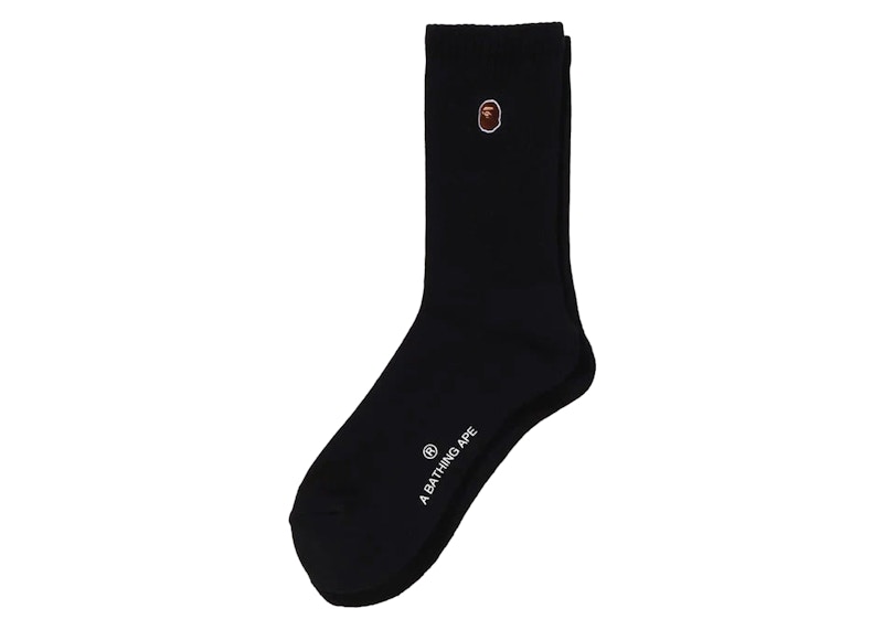 BAPE One Point Socks Zwart