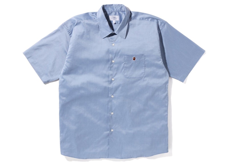 BAPE One Point Wide Fit S/S Shirt Sax