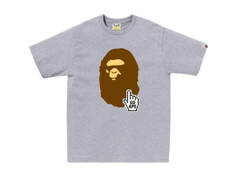 BAPE Online Tee Grijs