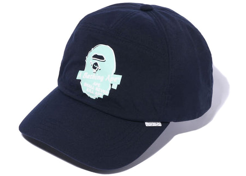 BAPE Panel Cap Marineblauw