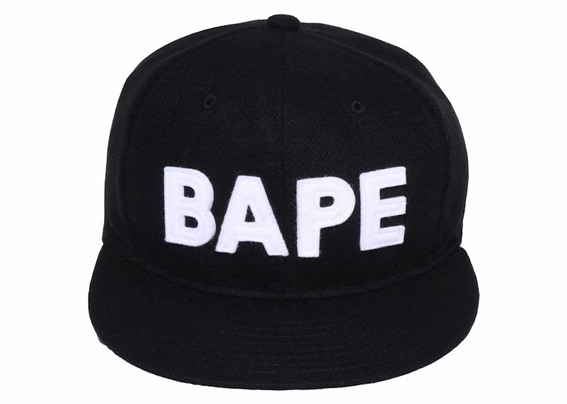 BAPE Patch Snapback Cap Zwart