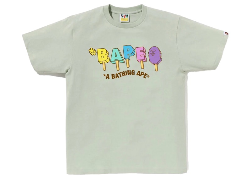 BAPE Popsicle Tee Groen