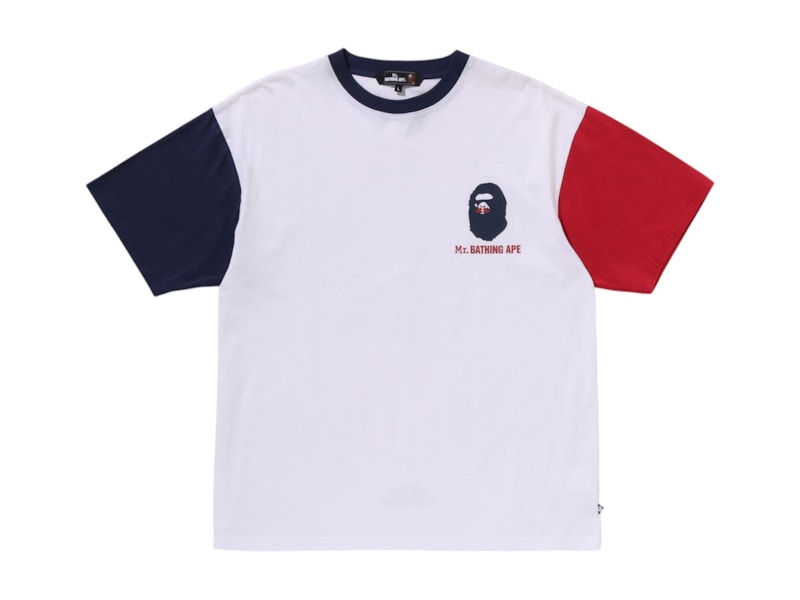 BAPE Print 7 Tee Wit