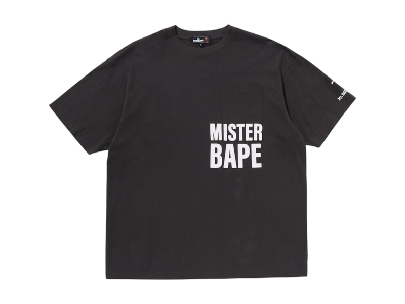 BAPE Print Pocket Tee Grijs